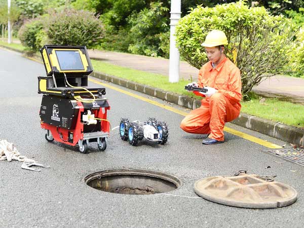 桦南管道机器人检测
